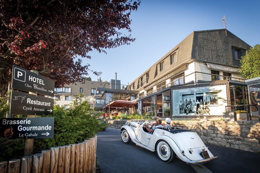 Logis Hotel Et Spa Chez Camillou Aumont-Aubrac Exterior photo